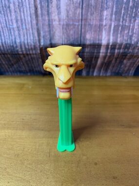 PEZ Dispenser Ice Age Diego Saber-Tooth Tiger Green‎ Stem
